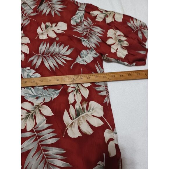 Campia Hawaiian Tropical Short Sleeve Button‎ Down Shirt For Men. Size: L - Picture 4 of 7